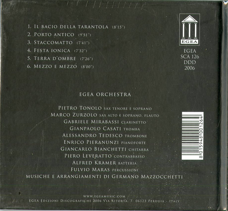Mazzocchetti Germano - Di Mezzo Al Mare Cd 8015948001264