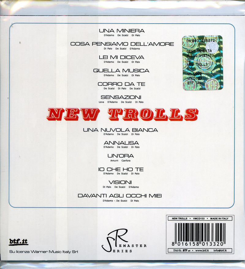 New Trolls - New Trolls Cd 8016158013320