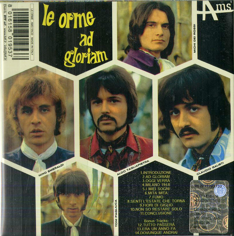 Orme Le - Ad Gloriam Cd 8016158019537