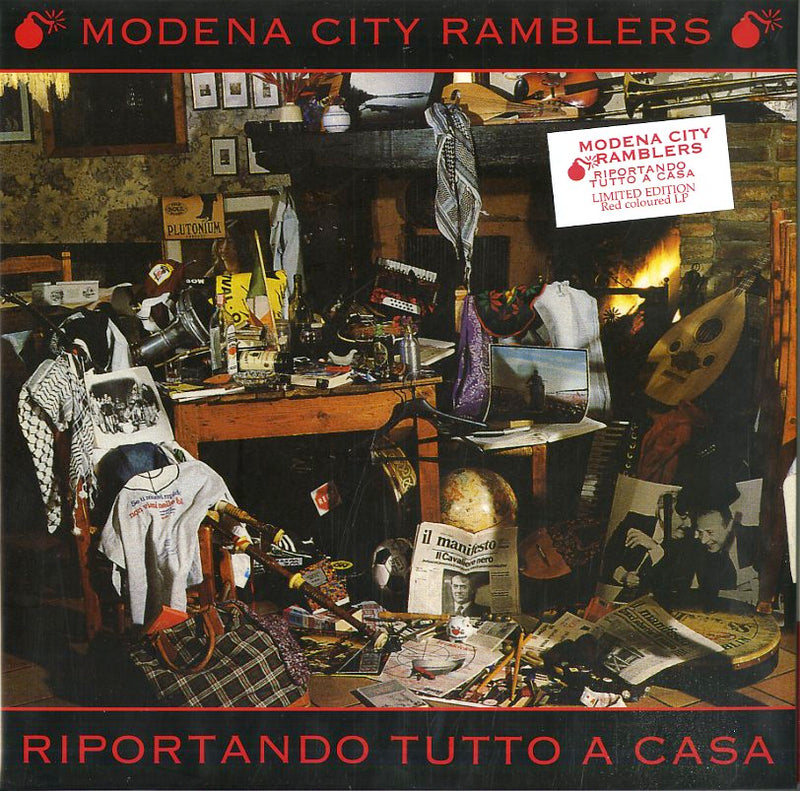 Modena City Ramblers - Riportando Tutto A Casa (Limited Edt.Solid Red Gatefold) Lp 8016158020342