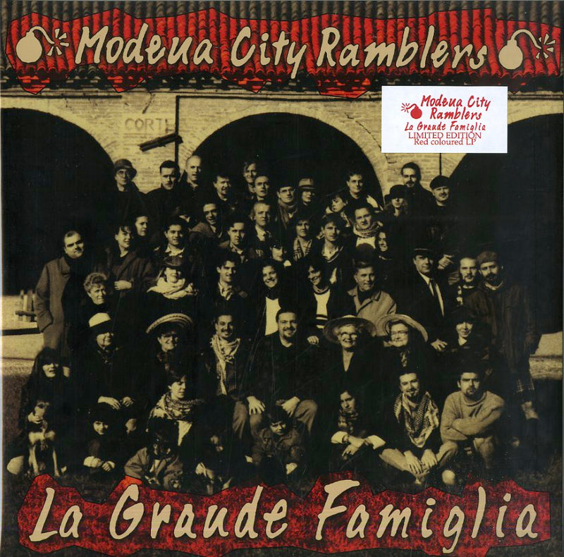 Modena City Ramblers - La Grande Famiglia (Limited Edt.Solid Red Gatefold) Lp 8016158020441