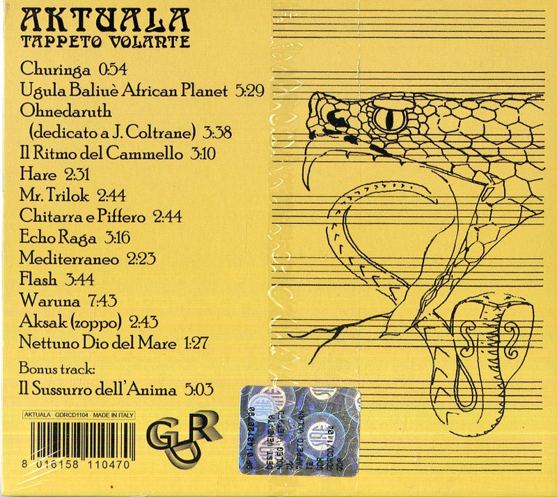 Aktuala - Tappeto Volante CD 8016158110470