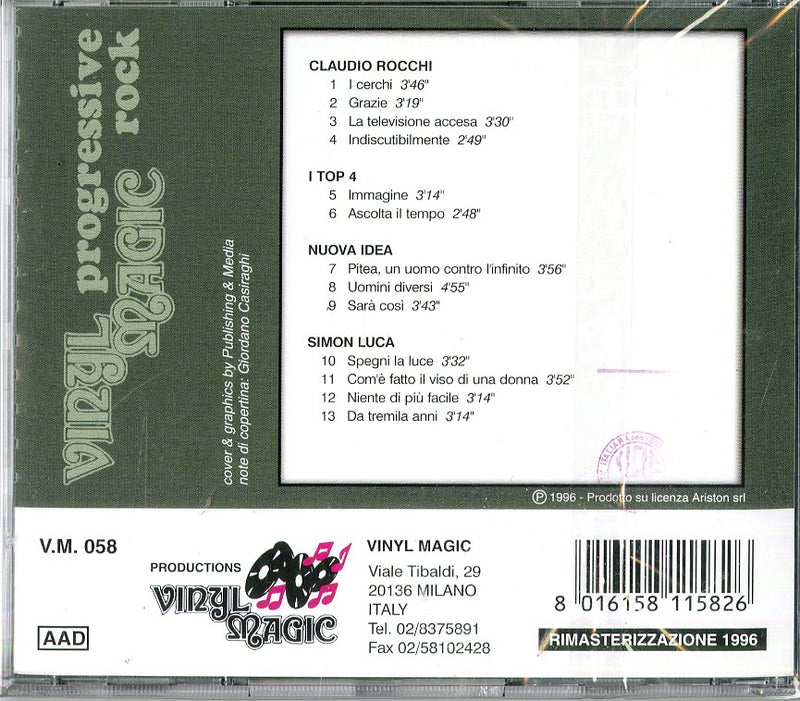 Compilation - Prog Rock Cd 8016158115826