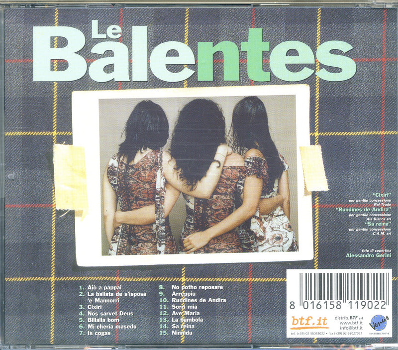 Balentes Le - Le Balentes (New Edt.) Cd 8016158119022