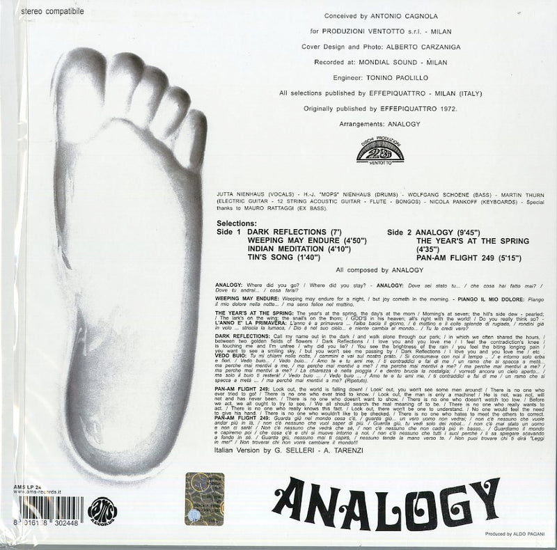 Analogy - Analogy Vinile LP - Vinyl record 8016158302448