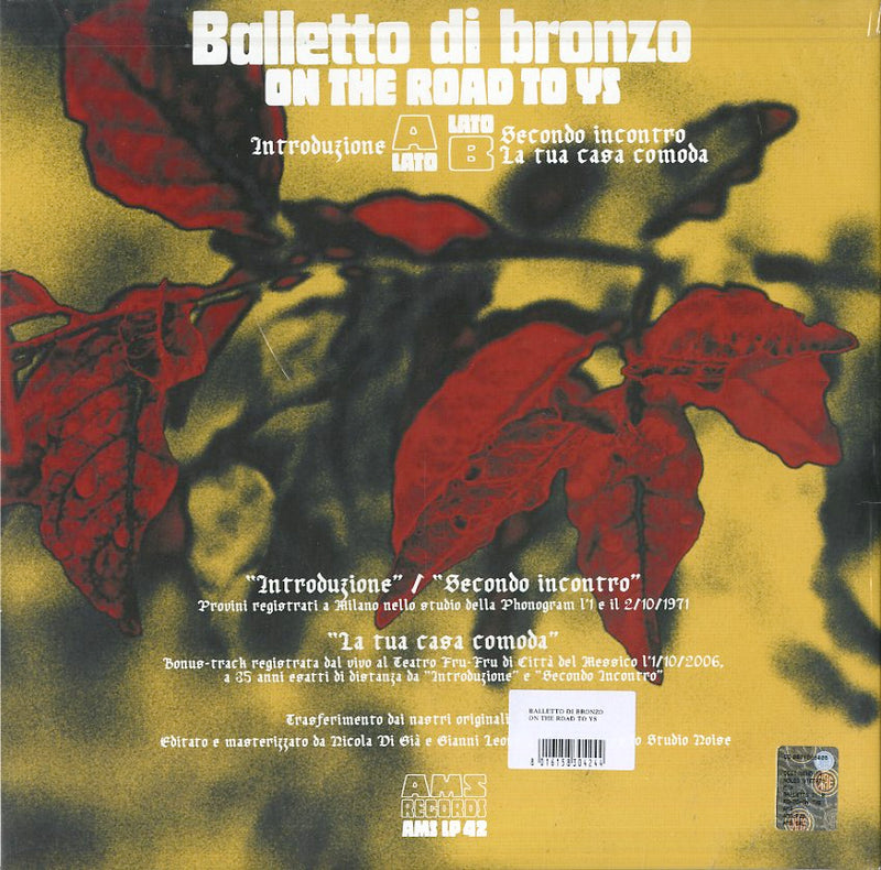 Balletto Di Bronzo Il - On The Road To Ys Lp 8016158304244