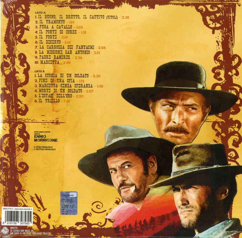 O. S. T. -Il Buono, Il Brutto, Il Cattivo( Morricone Ennio) - Il Buono, Il Brutto, Il Cattivo (180 Gr. Vinyl Crystal Limited Edt.) Lp 8016158307955