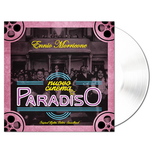 O. S. T. -Nuovo Cinema Paradiso( Ennio Morricone) - Nuovo Cinema Paradiso (180 Gr. Vinyl Crystal Gatefold Limited Edt.) Lp 8016158308853