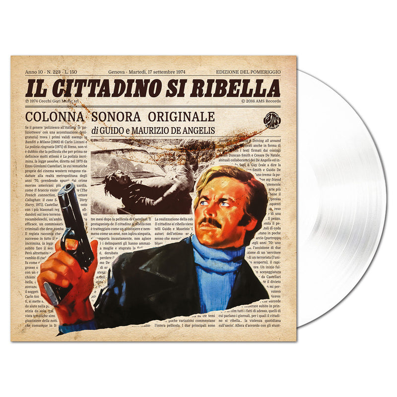 O. S. T. -Il Cittadino Si Ribella( Guido E Maurizio De Angelis) - Il Cittadino Si Ribella (180 Gr. Vinyl Crystal Gatefold Sleeve Limited Edt.) Lp 8016158312058