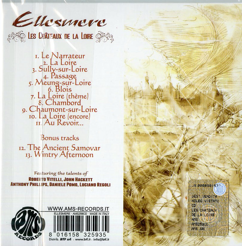 Ellesmere - Les Chateaux De La Loire CD 8016158325935