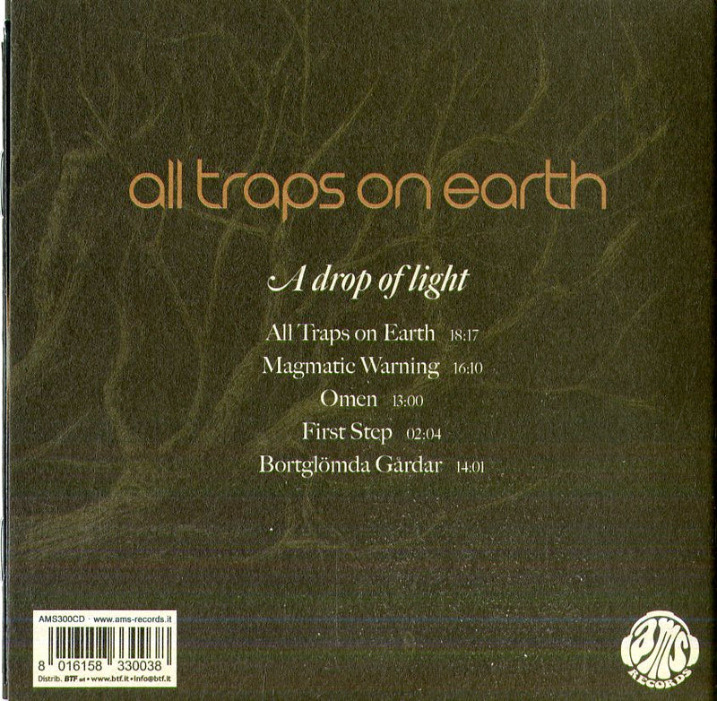 All Traps On Earth - A Drop Of Light (Cd Papersleeve) Cd 8016158330038