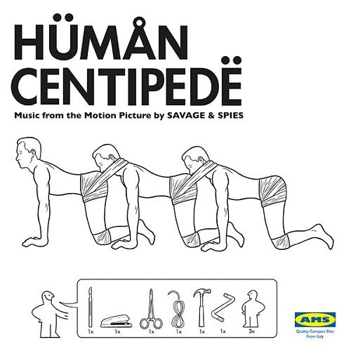 Savage & Spies - The Human Centipede Ost (Unavailable In Japan) (Papersleeve) Cd 8016158332735