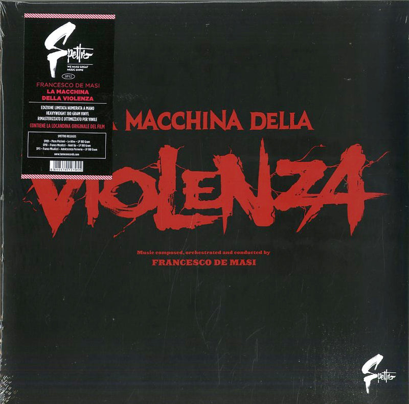 O. S. T. -La Macchina Della Violenza( De Masi Francesco) - La Macchina Della Violenza Lp 8016670127055