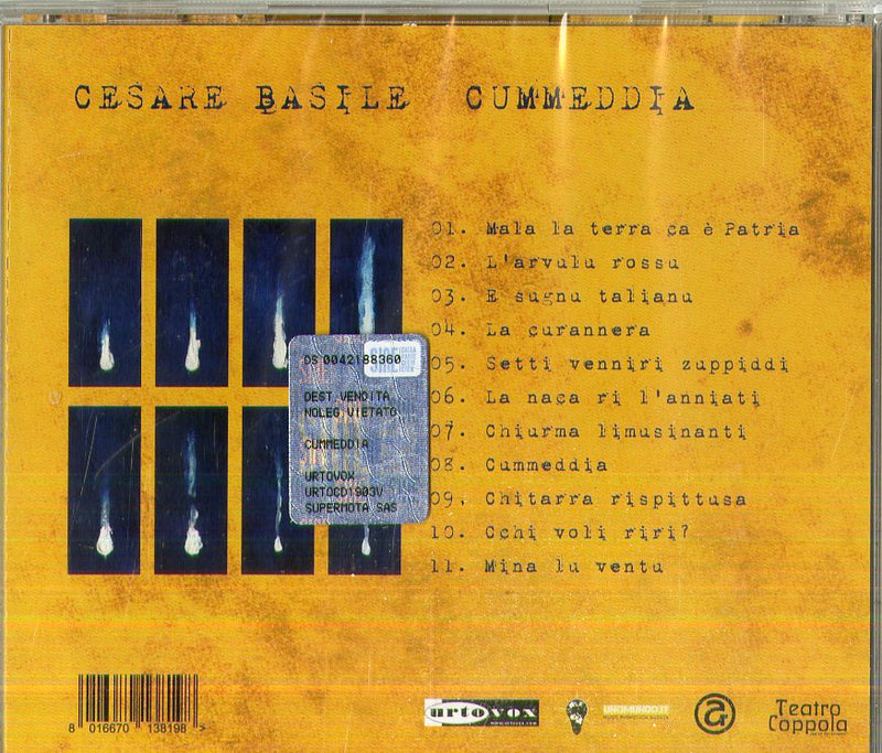 Basile Cesare - Cummedia Cd 8016670138198