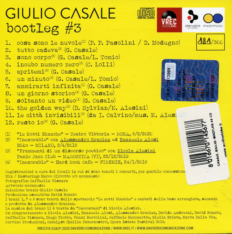 Casale Giulio - Bootleg