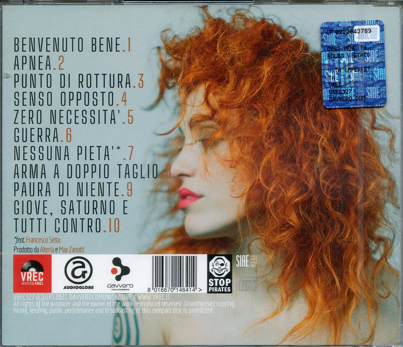 Alteria - Vita Imperfetta Cd 8016670146414