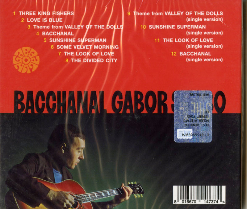 Szabo Gabor - Bacchanal Cd 8016670147374