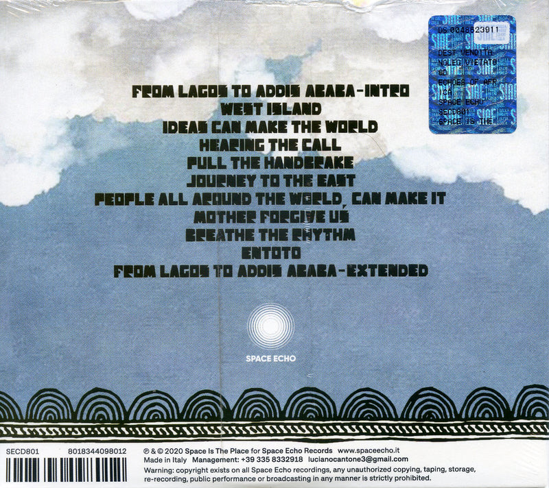 Invisible Session The - Echoes Of Africa Cd 8018344098012