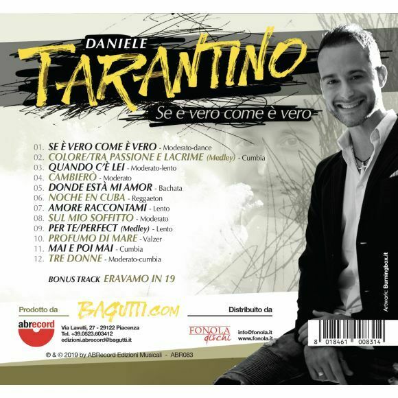 Tarantino Daniele - Se E' Vero Come E' Vero Cd 8018461008314