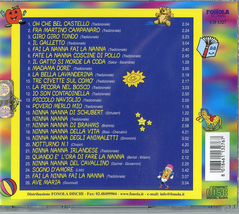 Compilation - Ninne Nanne E Filastrocche CD 8018461132767