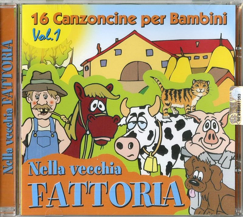 Compilation - 16 Canzoncine Vol.1 Nella Vecchia Fattoria Cd 8018461144760