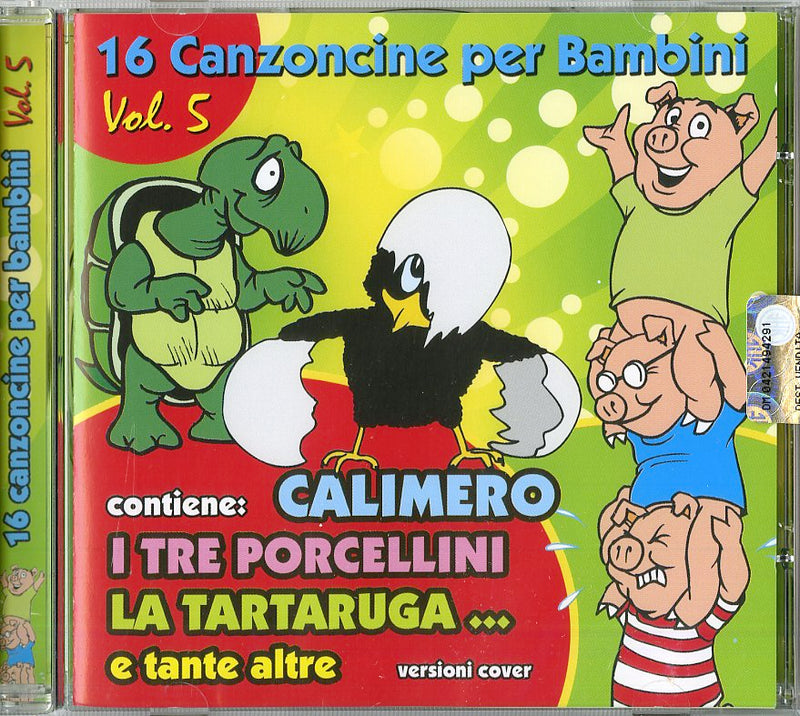 Compilation - 16 Canzoncine Vol.5 Calimero Cd 8018461145163