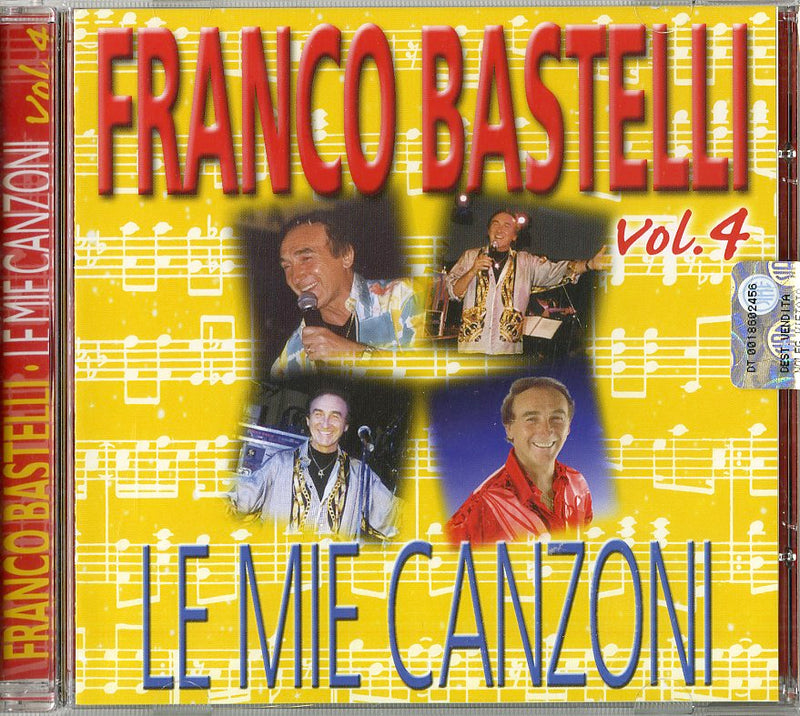 Bastelli Franco - Le Mie Canzoni Vol.4 Cd 8018461156763