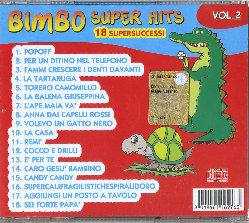 Compilation - Bimbo Super Hit V.2 Cd 8018461169763