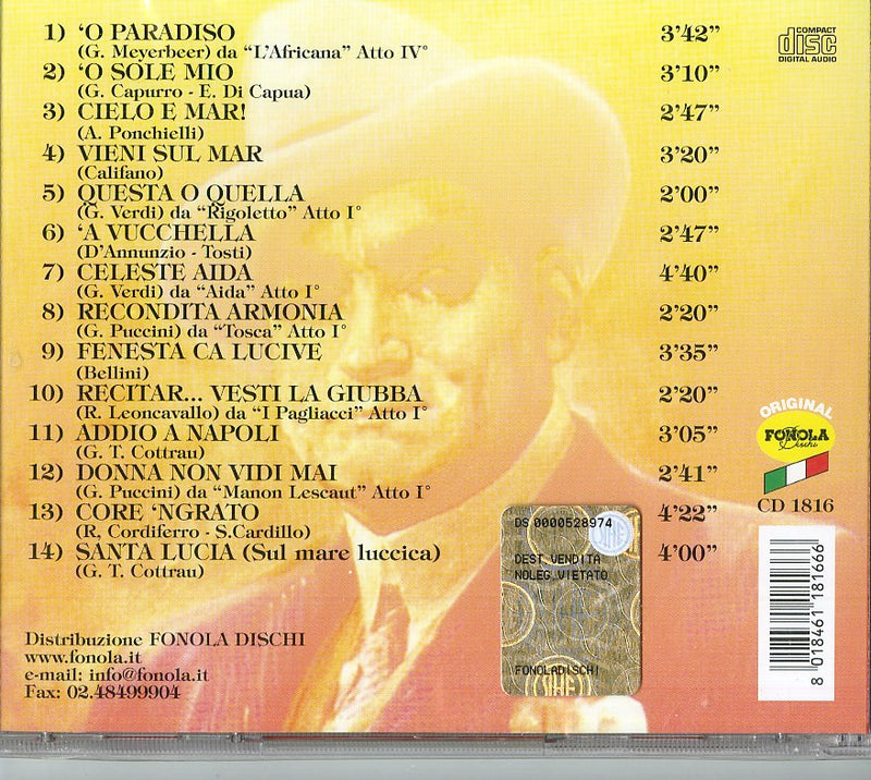 Caruso Enrico - Enrico Caruso Cd 8018461181666