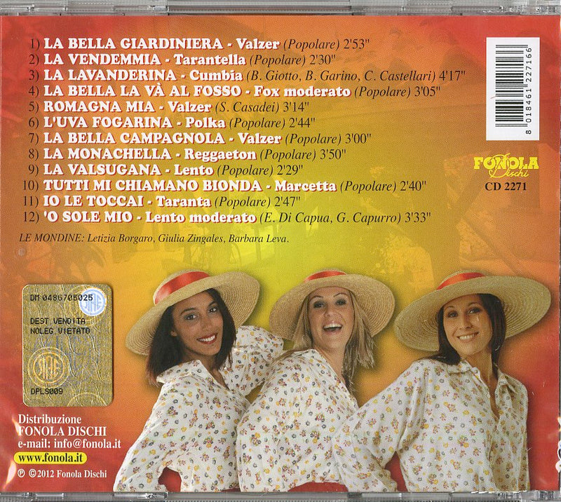 Mondine Le - La Lavanderina Cd 8018461227166