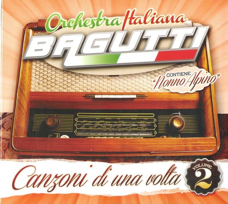 Orchestra Bagutti - Canzoni Di Una Volta V.2 Cd 8018461230166