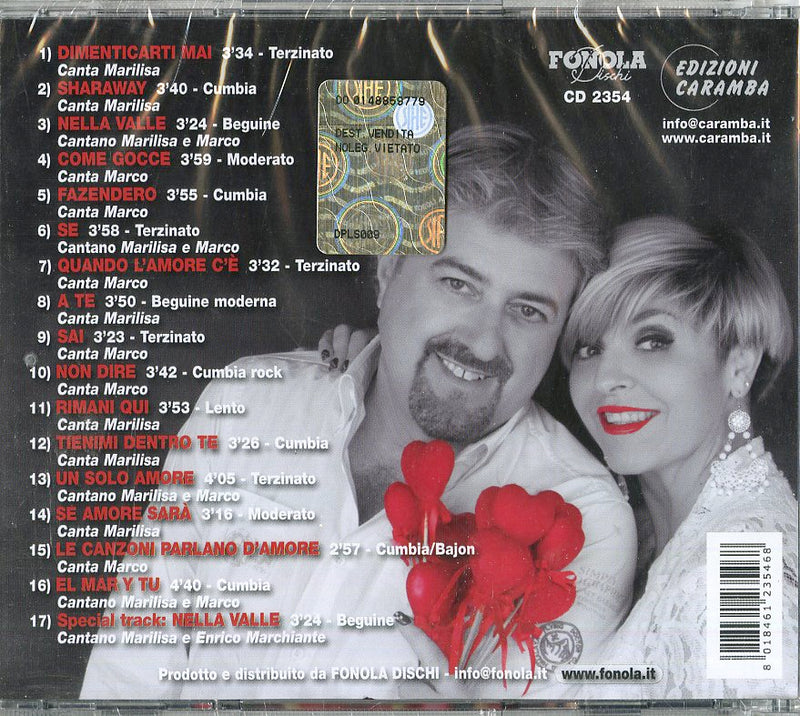 Marilisa & Marco - Frammenti D'Amore Cd 8018461235468