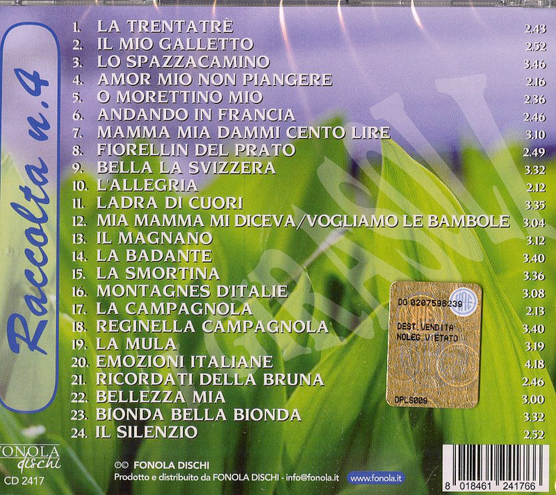 Girasoli I - Le Canzoni Di Casa Vol.4 Nostra Cd 8018461241766