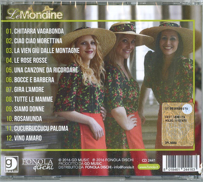 Mondine Le - Ciao Ciao Morettina Cd 8018461244163