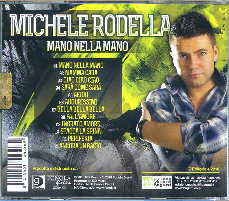 Rodella Michele - Mano Nella Mano Cd 8018461245269