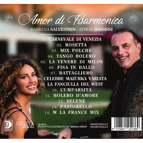 Salvestrin Sabrina & Bassissi Athos - Amor Di Fisarmonica Cd 8018461251369