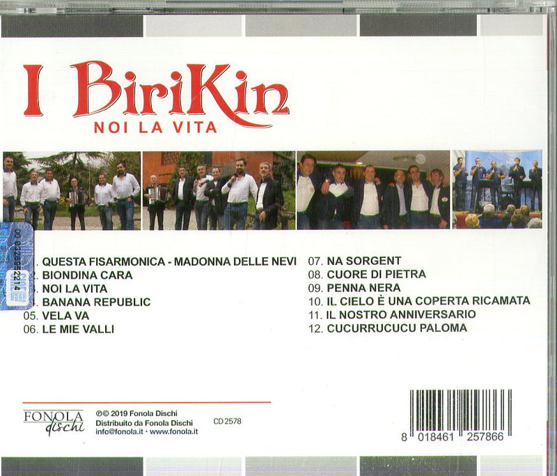 Birikin I - Noi La Vita' CD 8018461257866