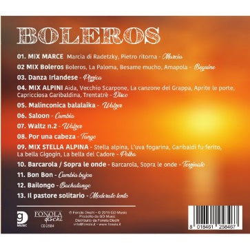 Salvestrin Sabrina E Bassissi Athos - Boleros Cd 8018461258467