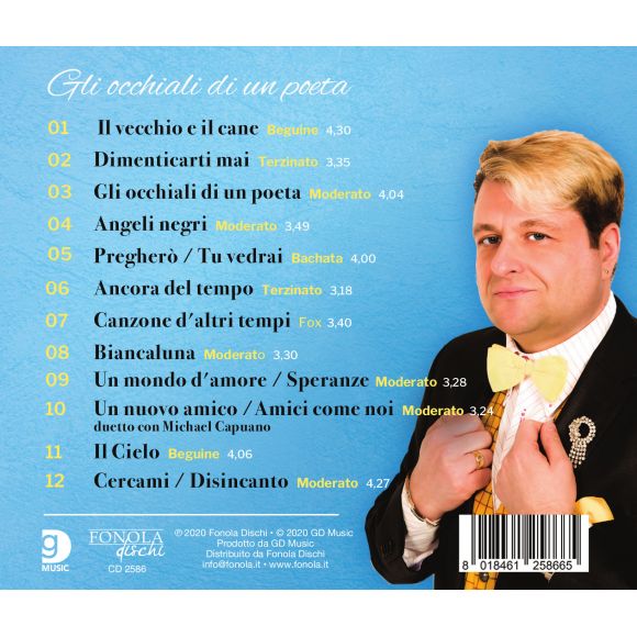 Tagliani Roberto - Gli Occhiali Di Un Poeta Cd 8018461258665