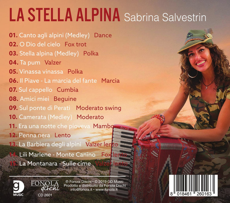 Salvestrin Sabrina - La Stella Alpina Cd 8018461260163