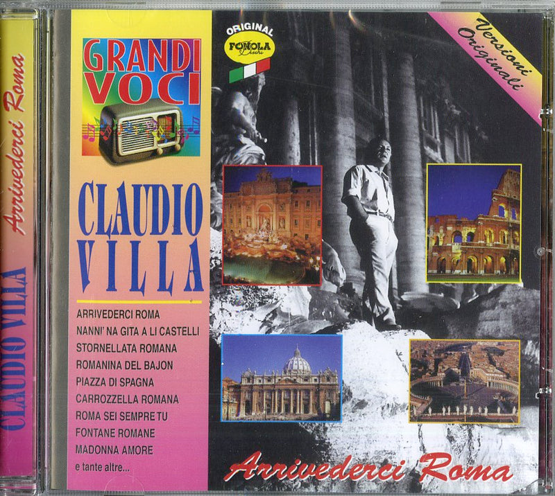 Villa Claudio - Arrivederci Roma Cd 8018461400965