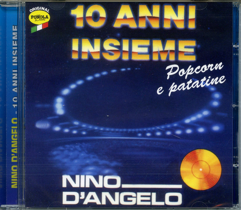 D'Angelo Nino - 10 Anni Insieme - Popcorn E Patatine CD 8018461401665