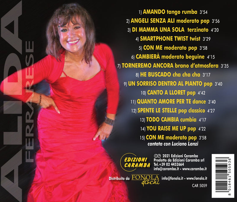 Ferrarese Alida - Angeli Senza Ali Cd 8018461505936