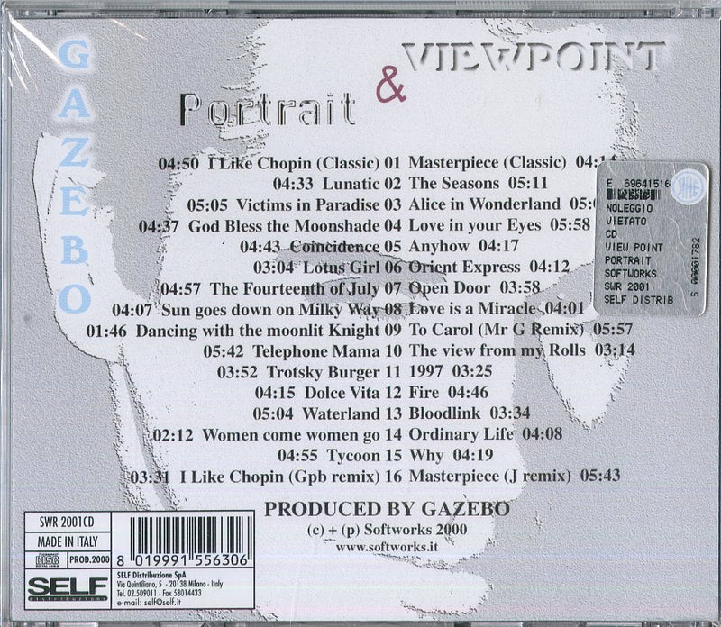 Gazebo - Portrait & Wiewpoint Cd 8019991556306