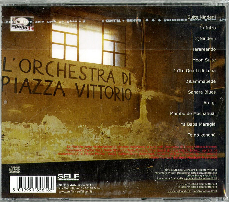 Orchestra Di Piazza - L'Orchestra Di Piazza Vittorio Cd 8019991856185