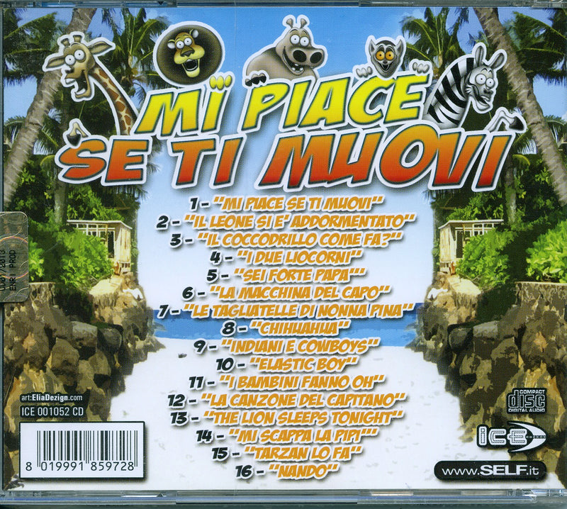 Compilation - Mi Piace Se Ti Muovi Cd 8019991859728