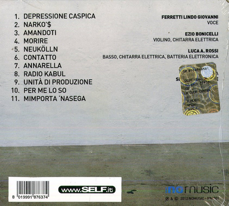 Ferretti Giovanni Lindo - In Concerto A Cuor Contento Cd 8019991876374