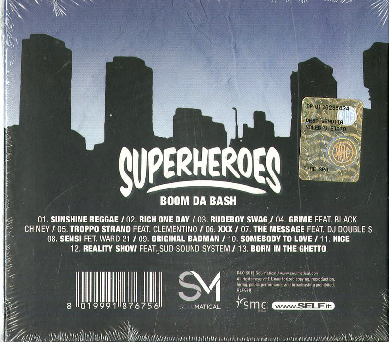 Boomdabash - Superheroes Cd 8019991876756