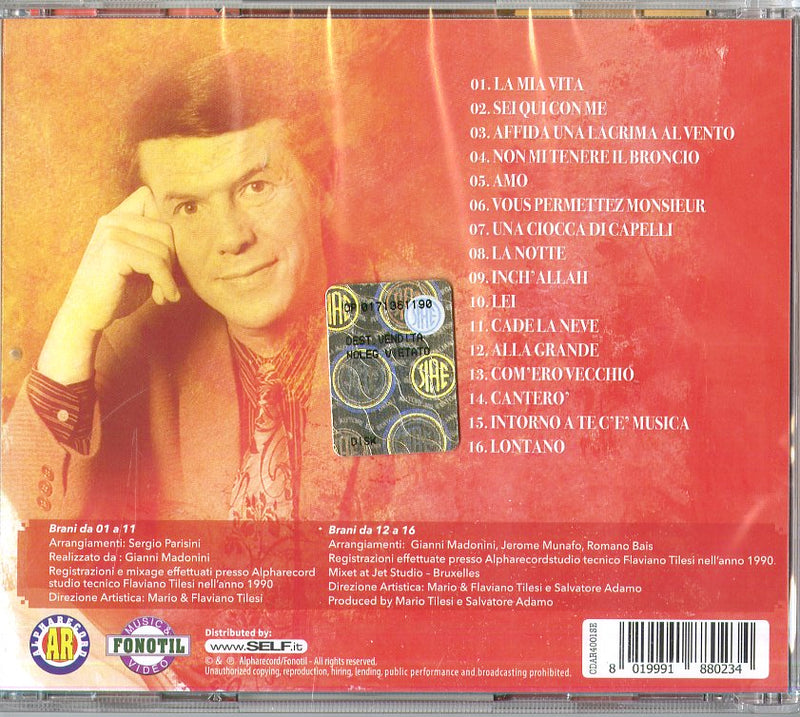 Adamo - I Miei Successi Cd 8019991880234