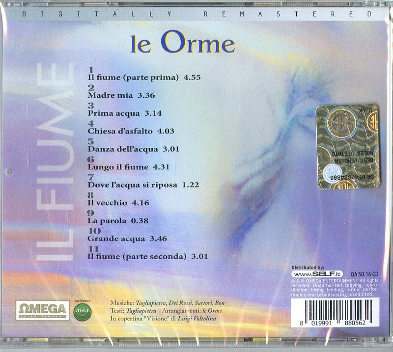 Orme Le - Il Fiume Cd 8019991880562